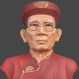 Tượng cụ ông nhựa composite 