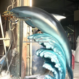 Tượng Cá Heo Bằng Composite