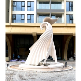 Mô hình trang trí khuôn viên bằng mút xốp