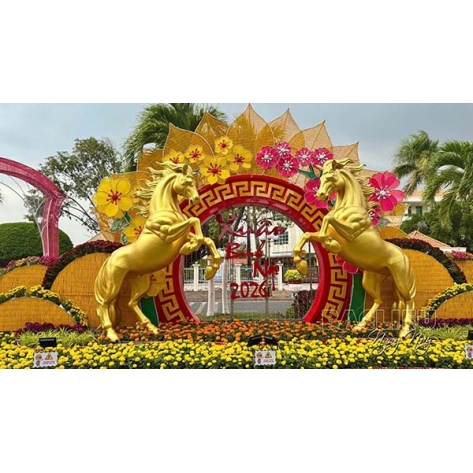Những chi tiết giúp cổng chào tết thu hút ánh nhìn hơn 