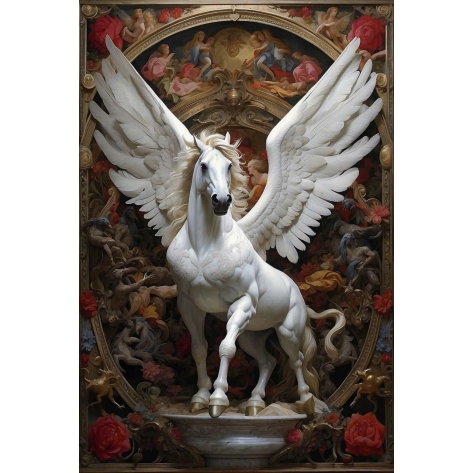 Gợi Ý Đơn Vị Làm Mô Hình Mút Xốp 3D Ngựa Có Cánh