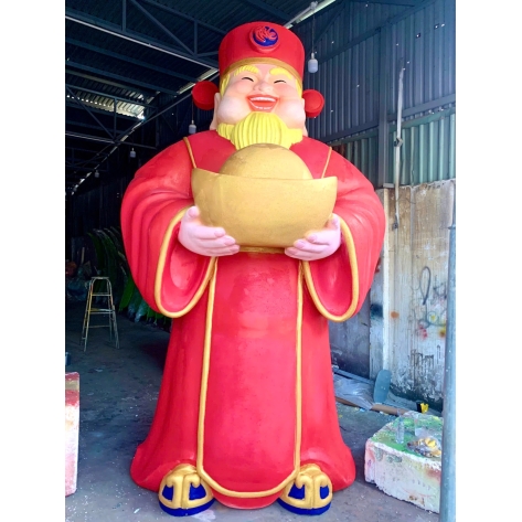 "Cơn sốt" Thần Tài, Thỏi vàng xốp khổng lồ: Doanh nghiệp đua nhau săn lộc đầu năm