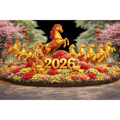 Nhận Làm Đường Hoa Tết Bằng Mút Xốp Uy Tín | Quang Cảnh