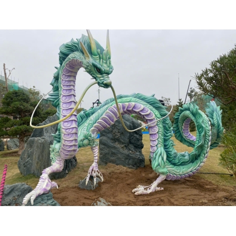 Mô hình linh vật rồng mút xốp trang trí Tết