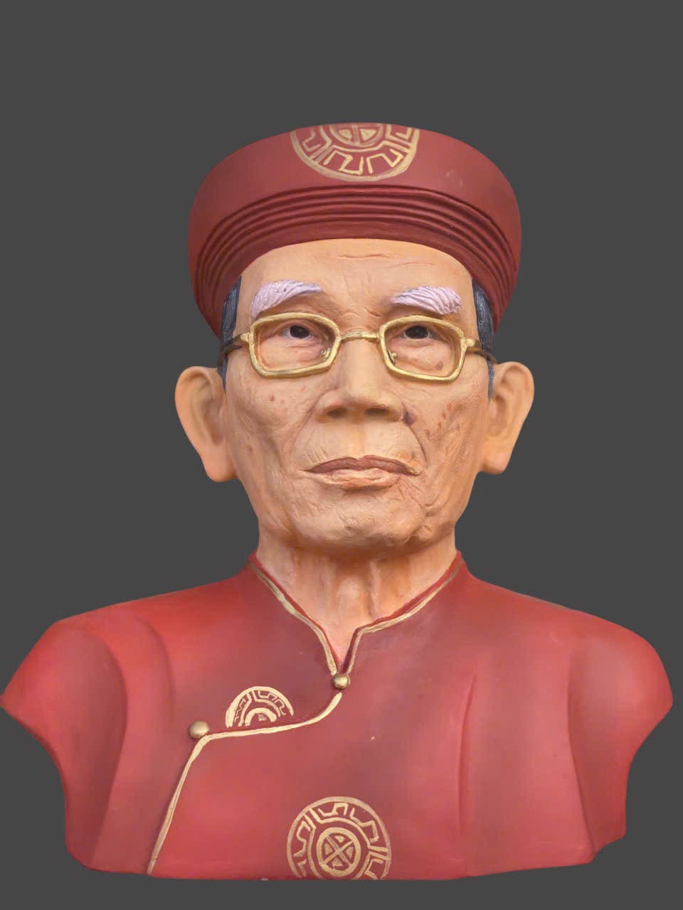 Tượng cụ ông nhựa composite 